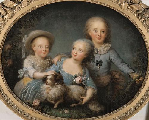 unknow artist The children of the comte d'Artois Norge oil painting art